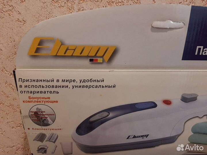 Паровой утюг щетка Elcom