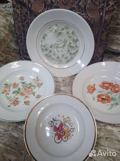 Тарелки прошлого века, есть редкие