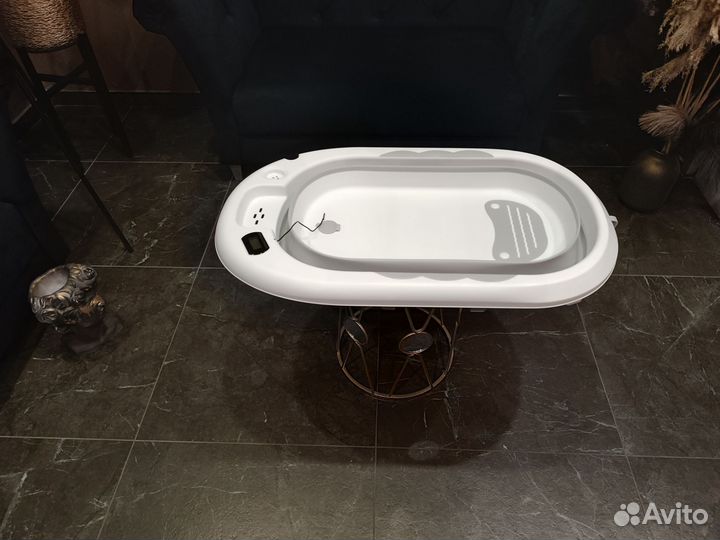 Ванночка для купания складная с термометром