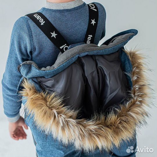Зимний комбинезон 104 р. bungly boo +шапка + краги
