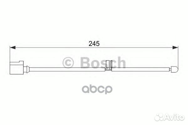 Датчик износа тормозных колодок VW audi Q7/toua