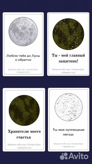 Карта звездного неба