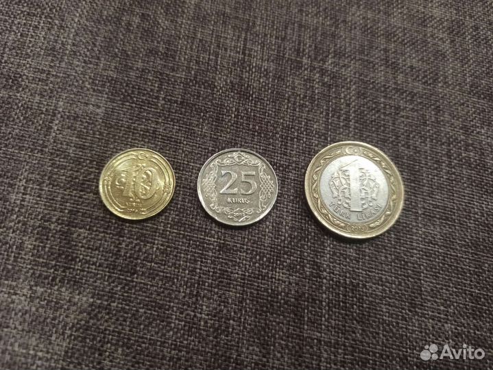 Монеты Турции
