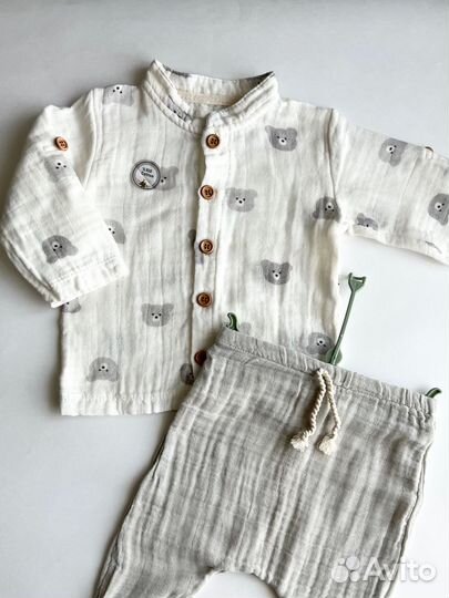 Муслиновый костюм детский