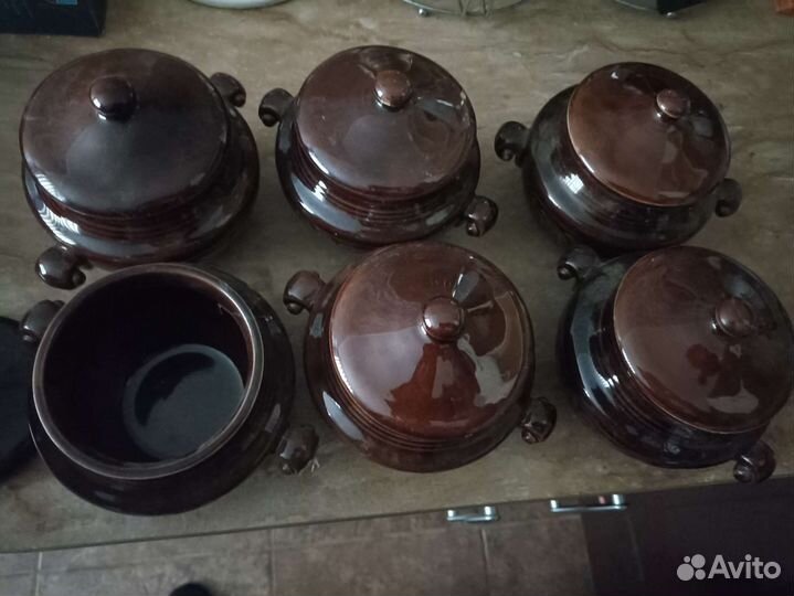 Горшочки для запекания керамические