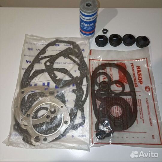 Ремкомплект прокладок на мотоцикл урал