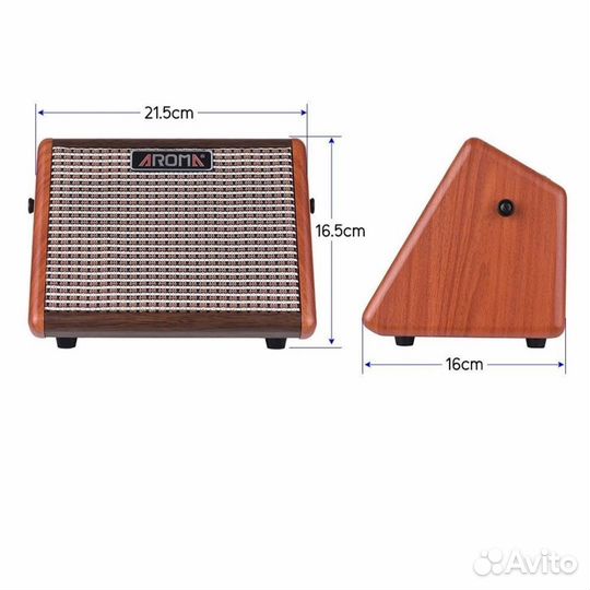 Гитарный портативный комбоусилитель Aroma AG-15A