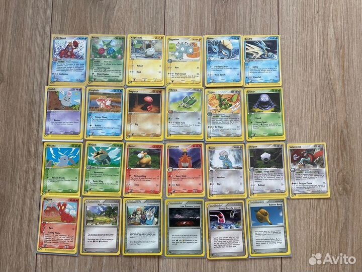 Карточки Покемон 3-е поколение