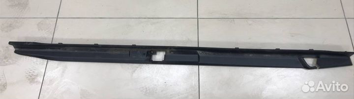 Накладка заднего бампера Toyota Land Cruiser Prado