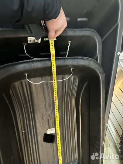 Сани-волокуши для снегохода корыто