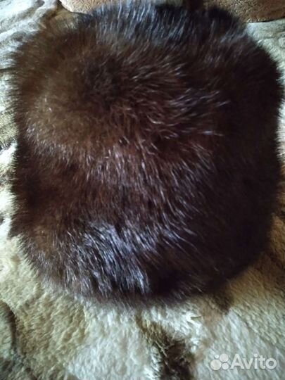 Женская норковая шапка