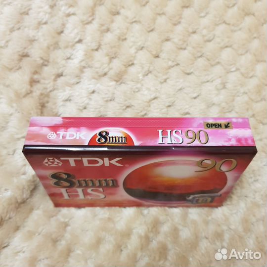 Видеокассета TDK HS 8 mm 90