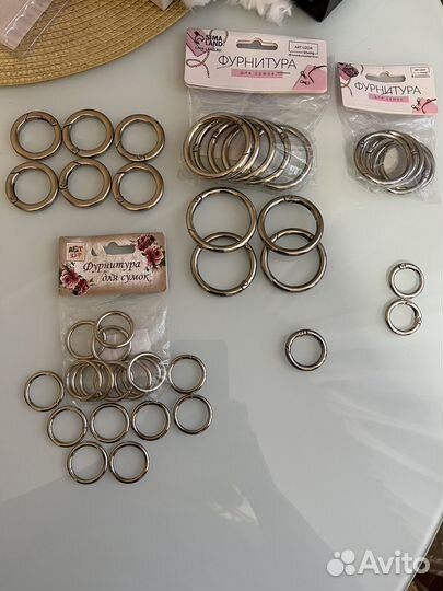 Фурнитура для вязаных сумок