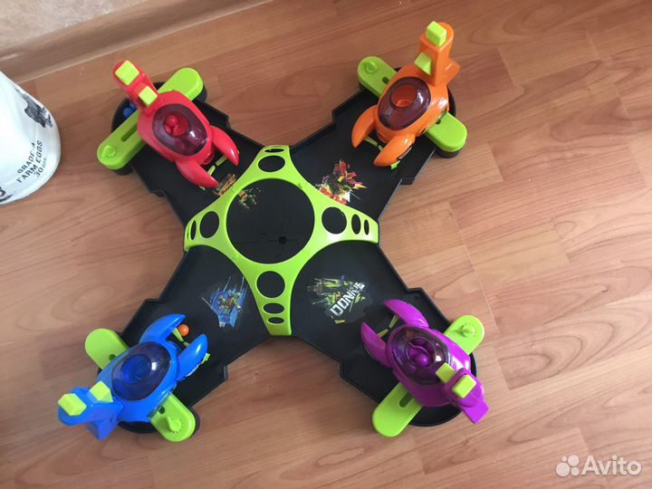 Play doh набор, игра черепашки ниндзя