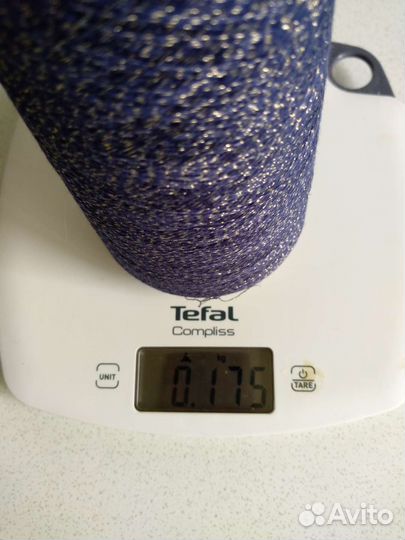 Пряжа нитки для вязания люрекс