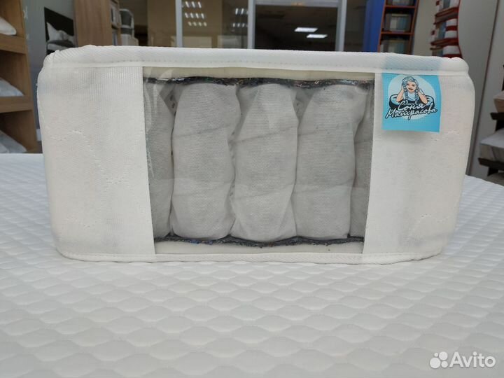 Матрас на независимом блоке 