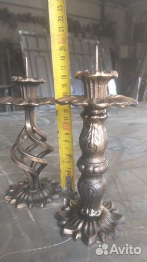 Подсвечник кованый