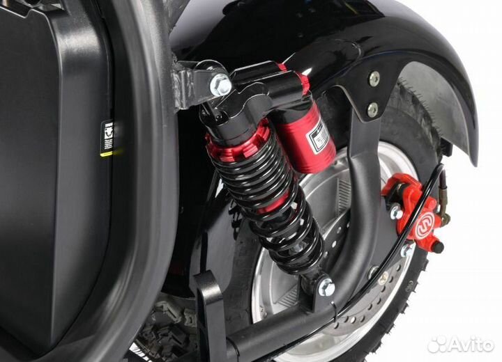 Электроскутер CityCoco white siberia PRO 2500w