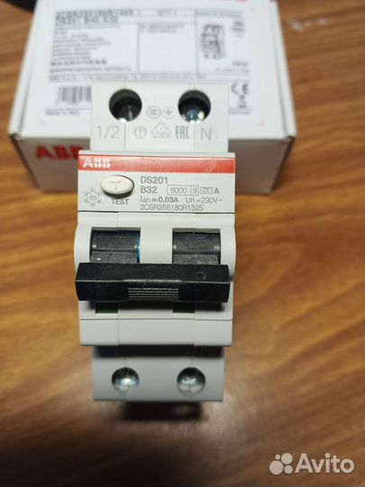 Дифференциальный автомат abb 32а