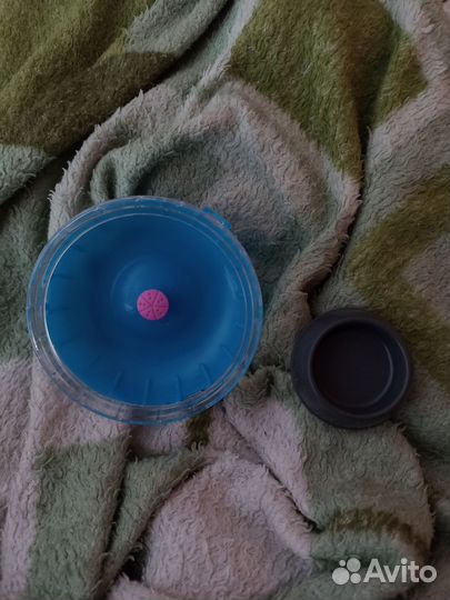 Колесо для хомяка 11 см + миска