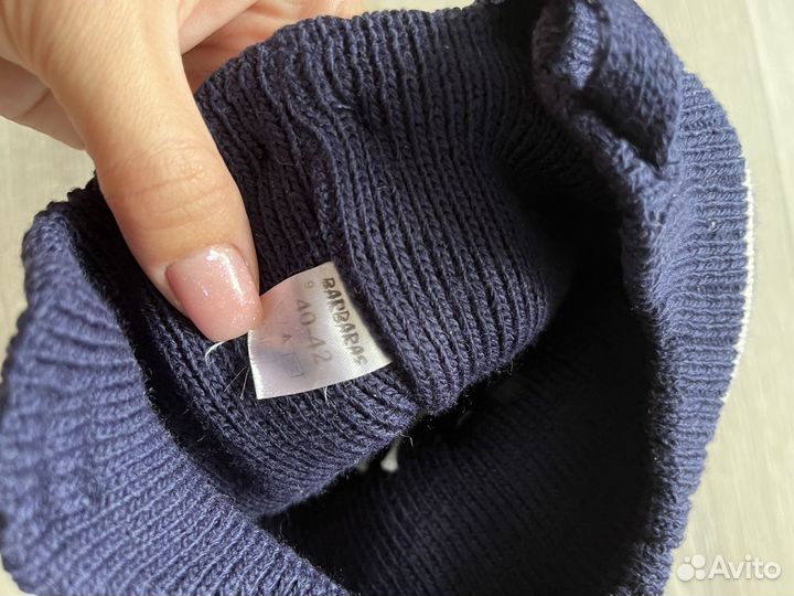 Шапка на мальчика новая 40 42