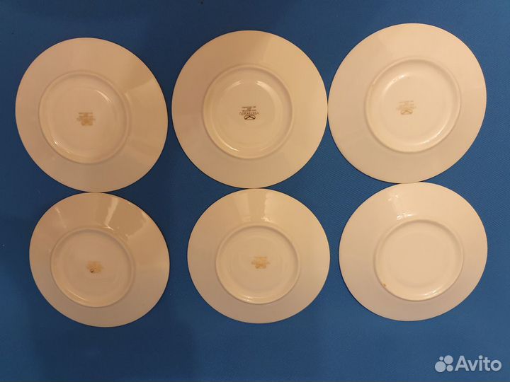 Чайный сервиз тонкий костяной фарфор Япония