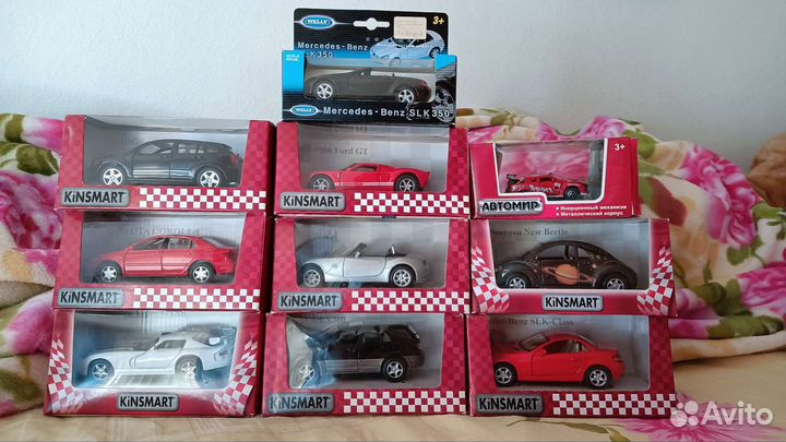 Коллекция моделей машин