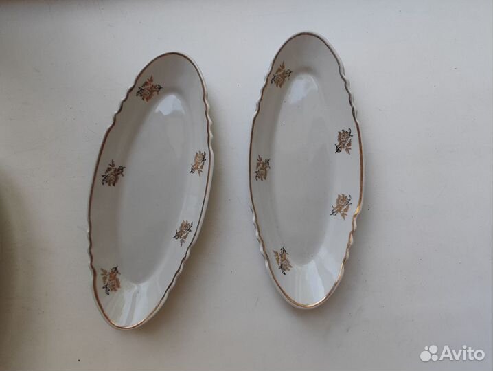 Селедочница фарфор СССР