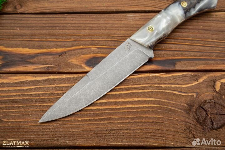 Златоустовский нож, сталь нержавеющая AUS10co