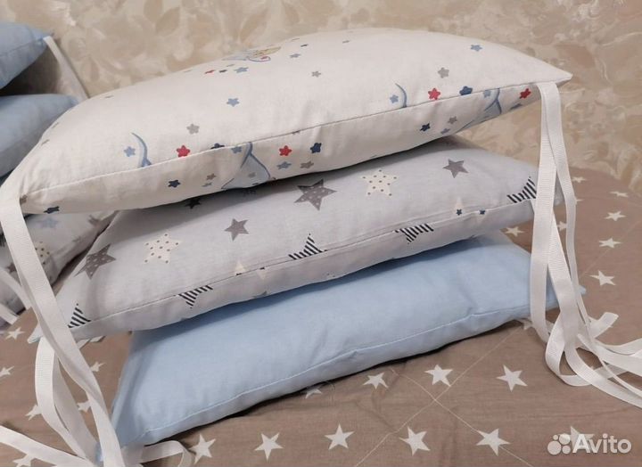 Бортики в кроватку