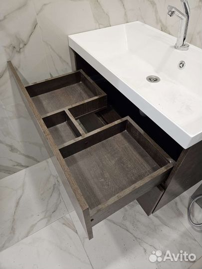 Тумба для ванной подвесная без раковины