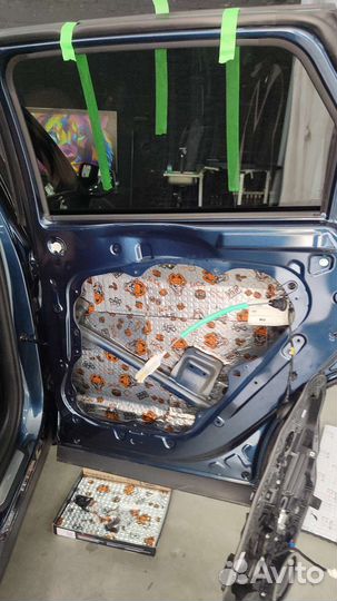 Премиальная шумоизоляция автомобиля