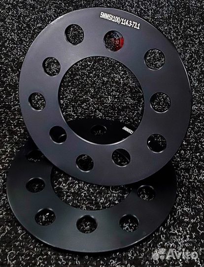 Проставки ступичные 5мм - 5x100, 5x114