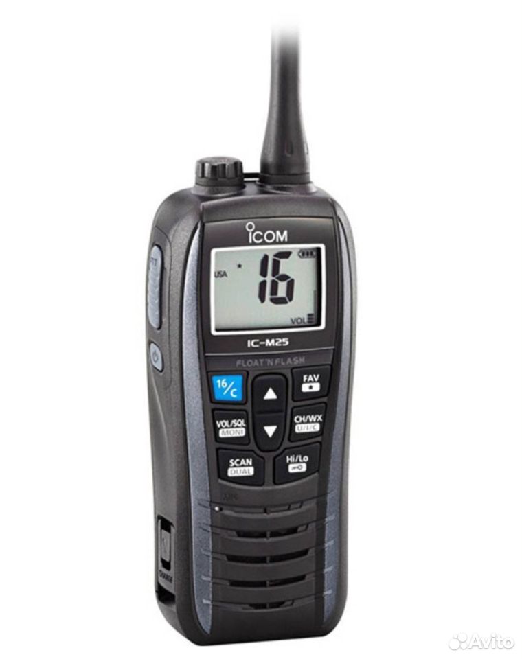 Радиостанция морская ICom IC-M25 рация ip67