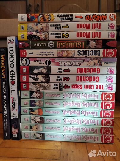 Манга на английском и русском языках