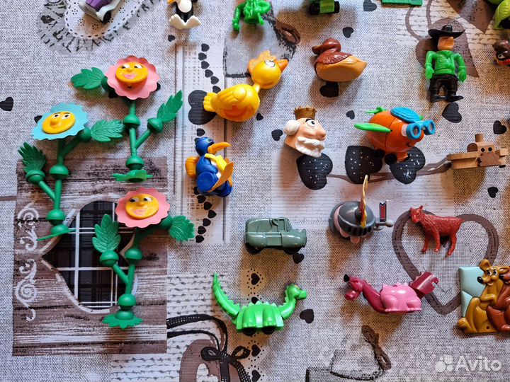 Игрушки из киндера 90х