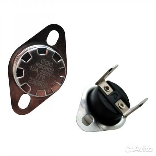 Термостат таблетка 2 контакта для водонагревателя