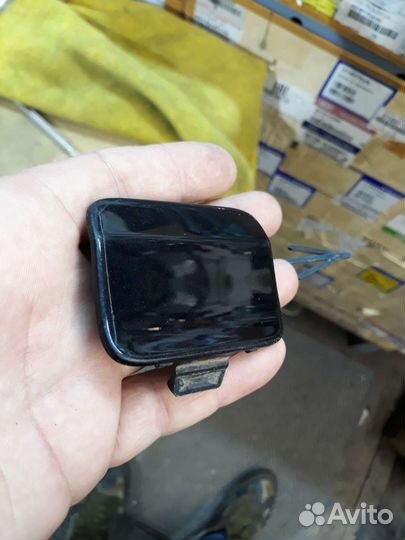 2015-19 Ку7 Заглушка заднего бампера Правая Q7 4M