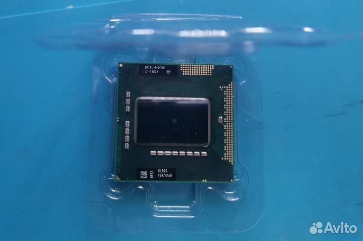 Процессоры intel Core i7- 740qm, 4 ядра, 8 потоков