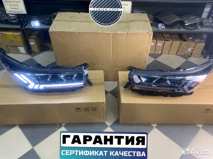 Фары Toyota Highlander Full LED 2016-2019