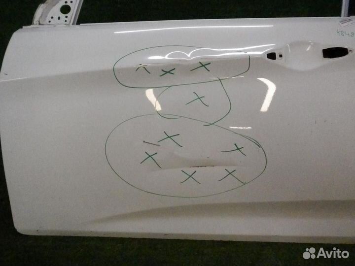 Дверь передняя левая Hyundai Solaris