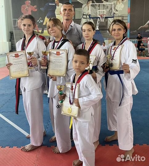 Тхэквондо индивидуально и в группе