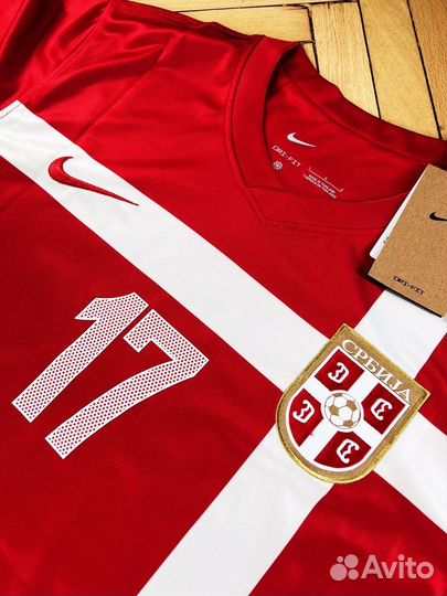 Футбольная форма сборная Сербии Красич Nike цска
