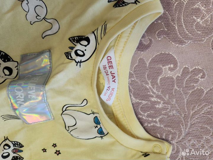 Детская одежда для девочек пакетом 86-92