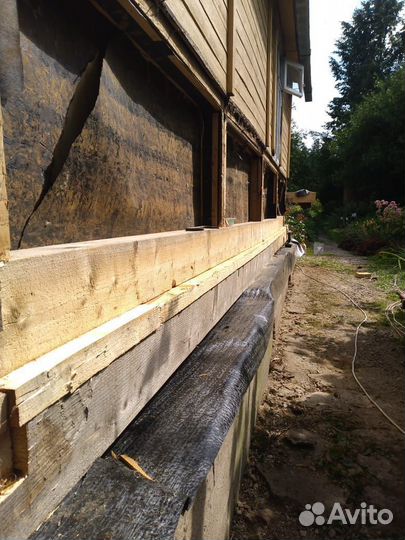 Замена венцов