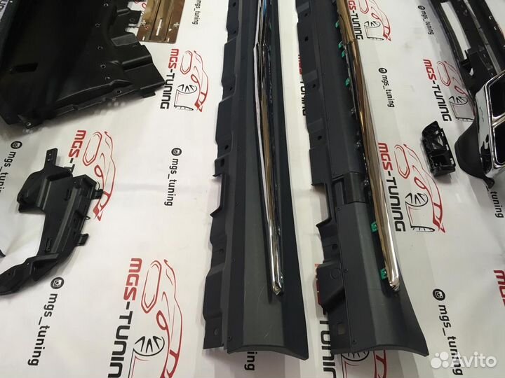 Обвес Mercedes S-class w222 s65 AMG + решетка