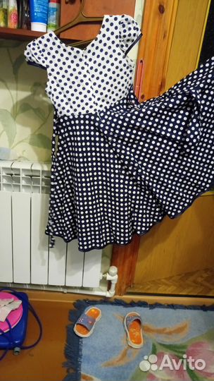 Платье в горох