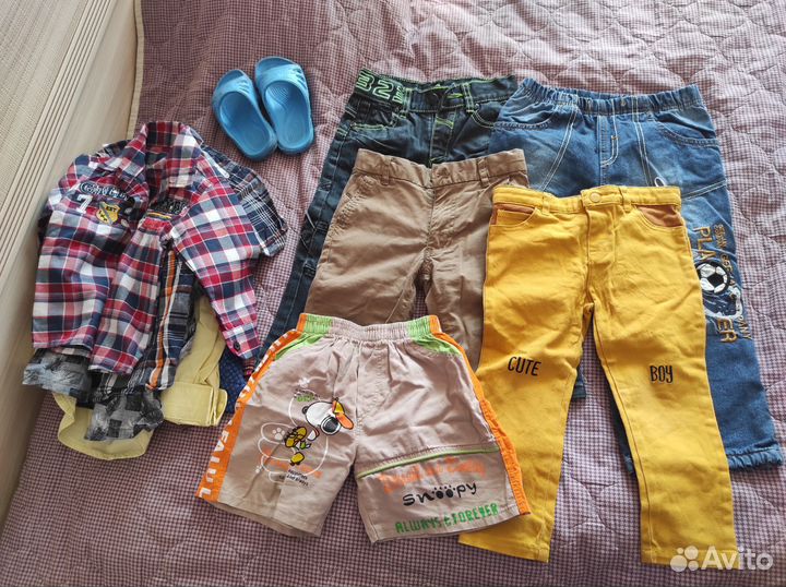 Одежда для мальчика 1-2 года (пакетом)