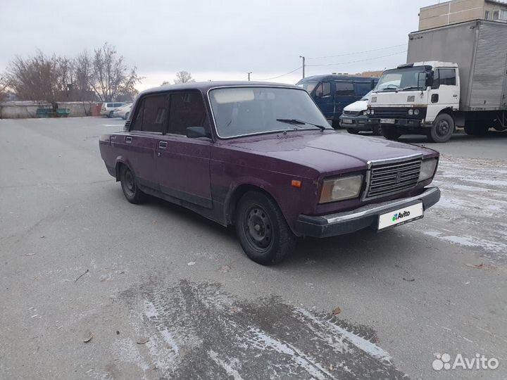 ВАЗ 2107 1.5 МТ, 2002, 85 000 км