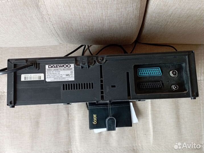 Видеомагнитофон daewoo DV-K264